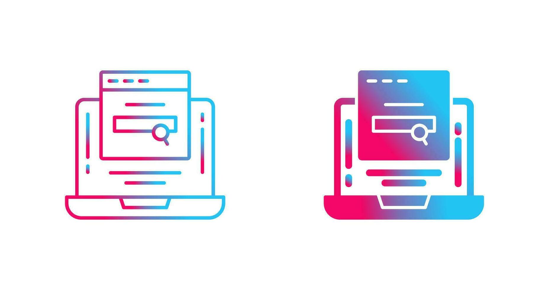 Searching Vector Icon