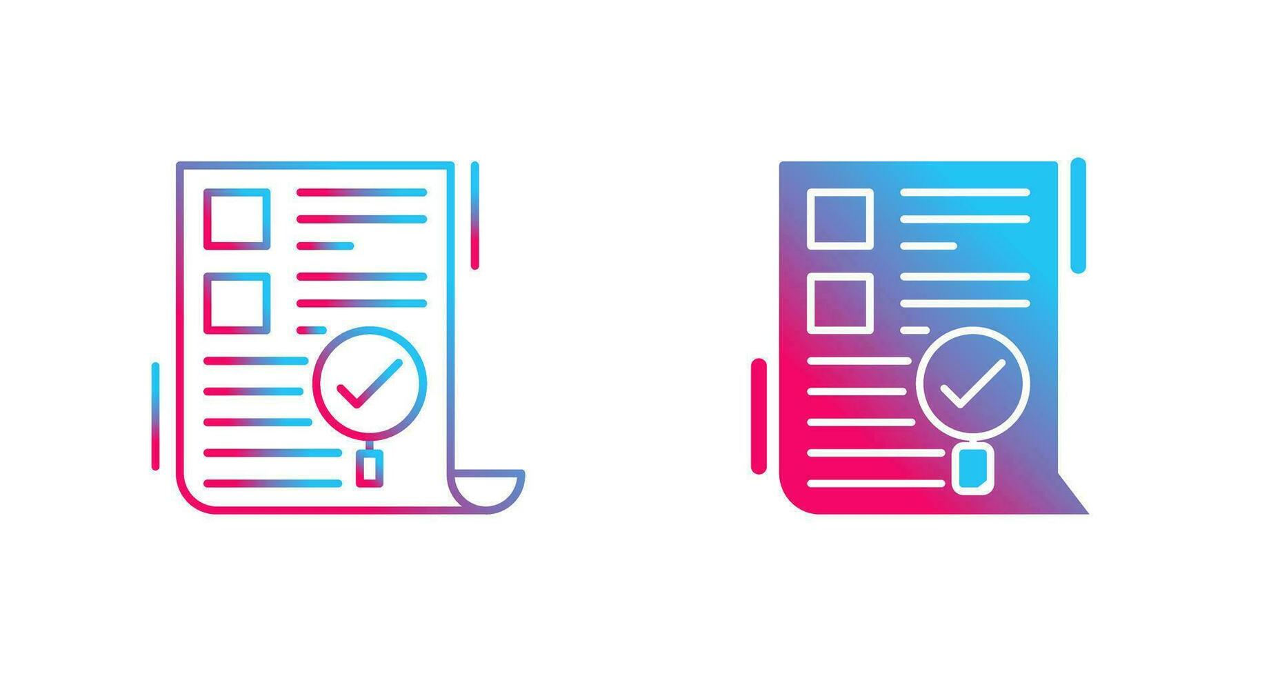 SEO Audit Vector Icon