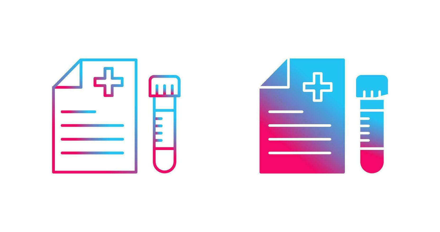 Blood Test Vector Icon