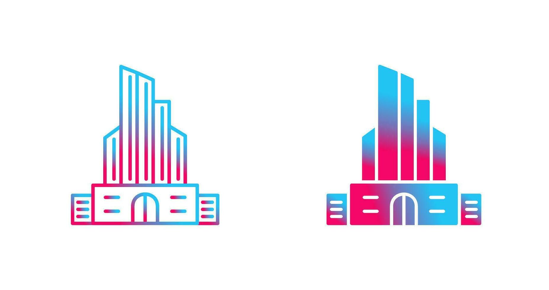 Office Building Vector Icon