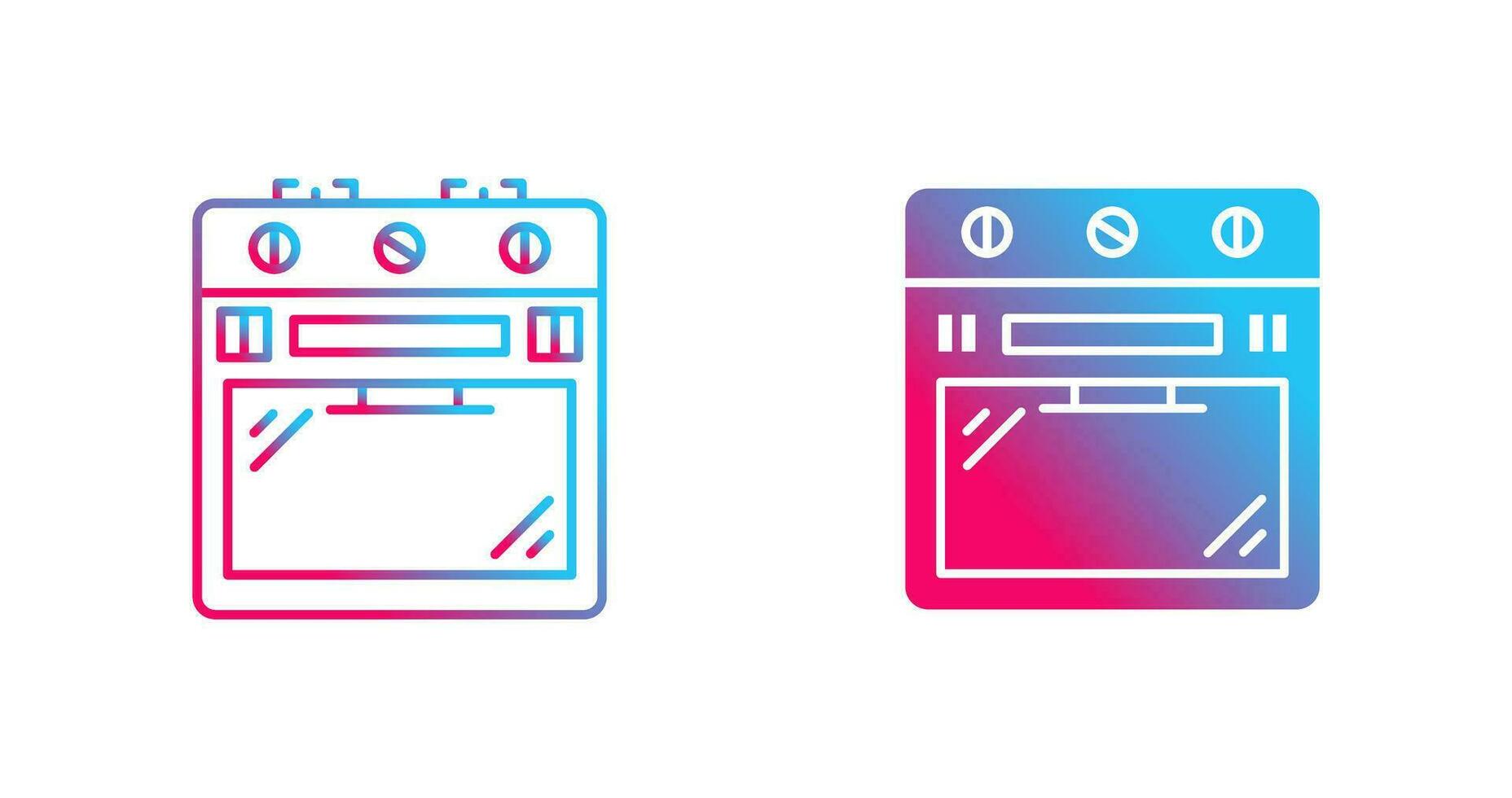 Stove Vector Icon