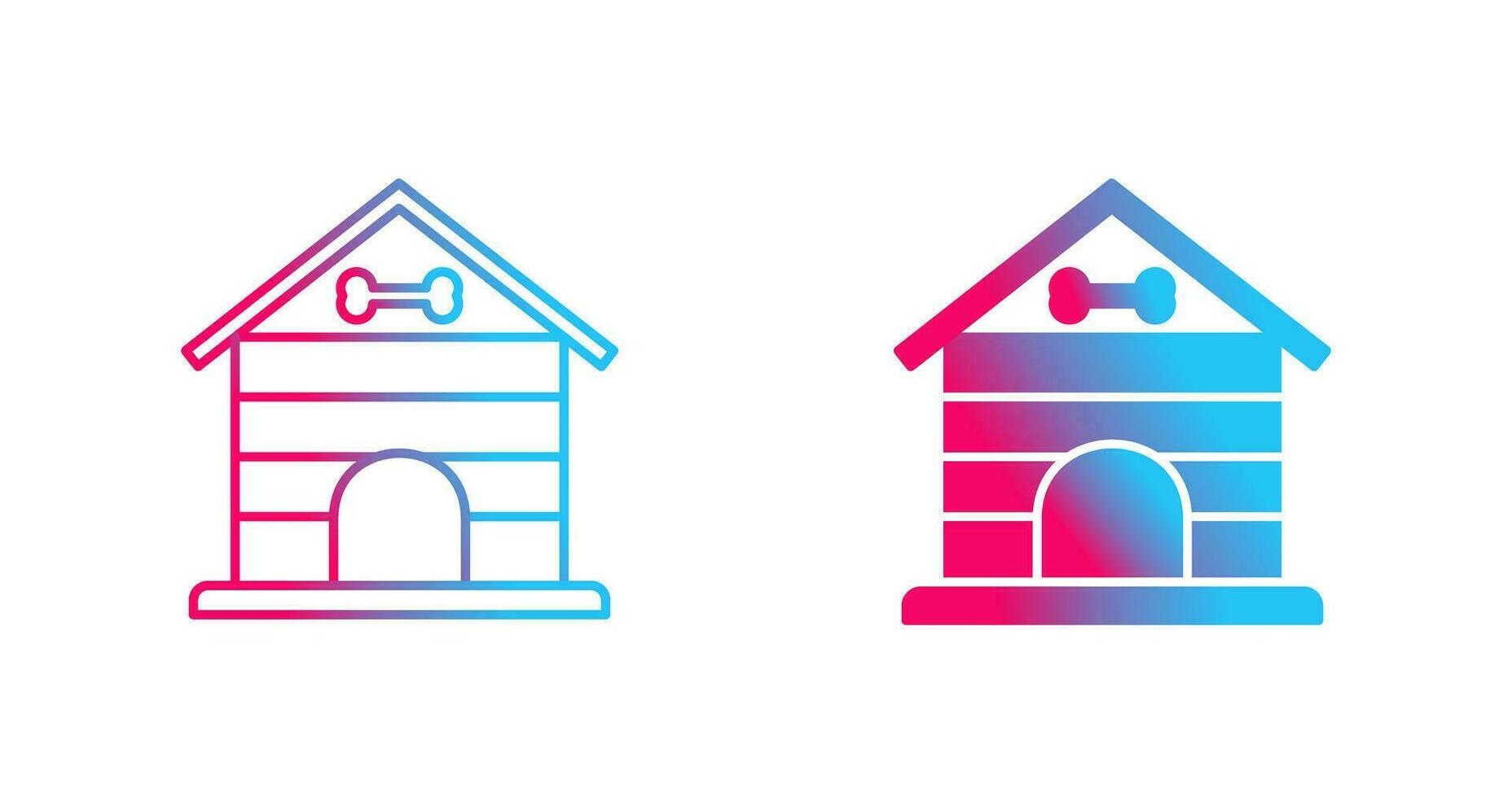 Dog House Vector Icon