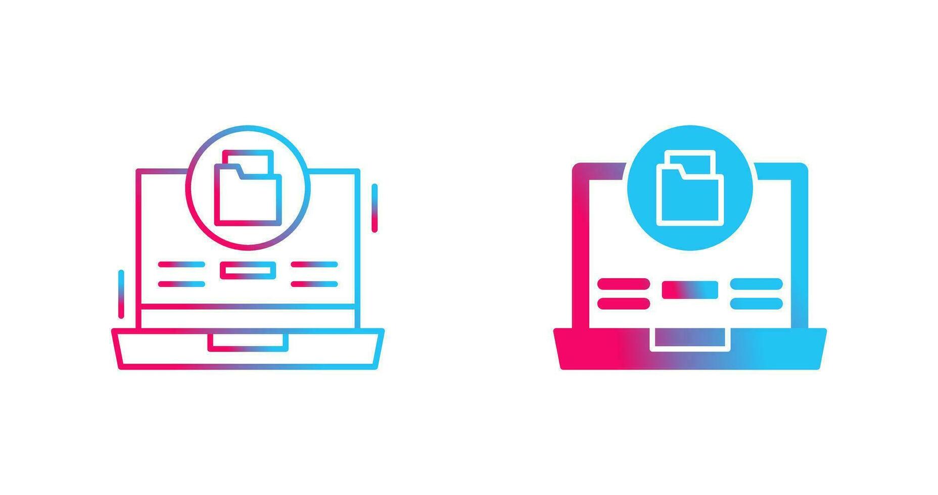 Data Storage Vector Icon