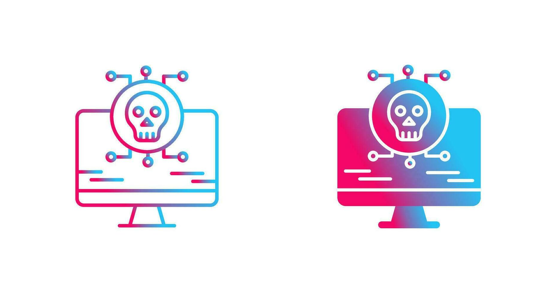 Virus Attack Vector Icon