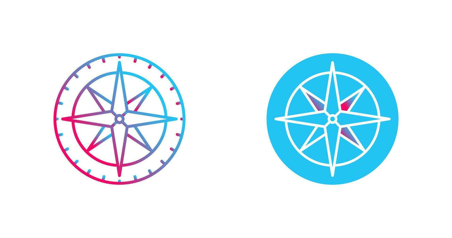 Compass Vector Icon