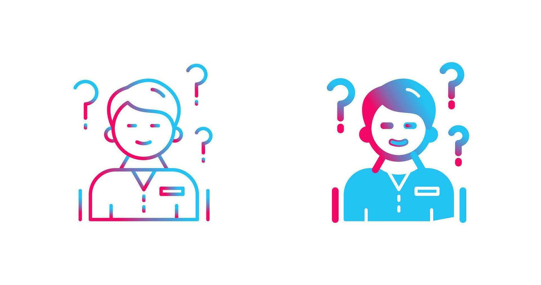 Confuse Vector Icon