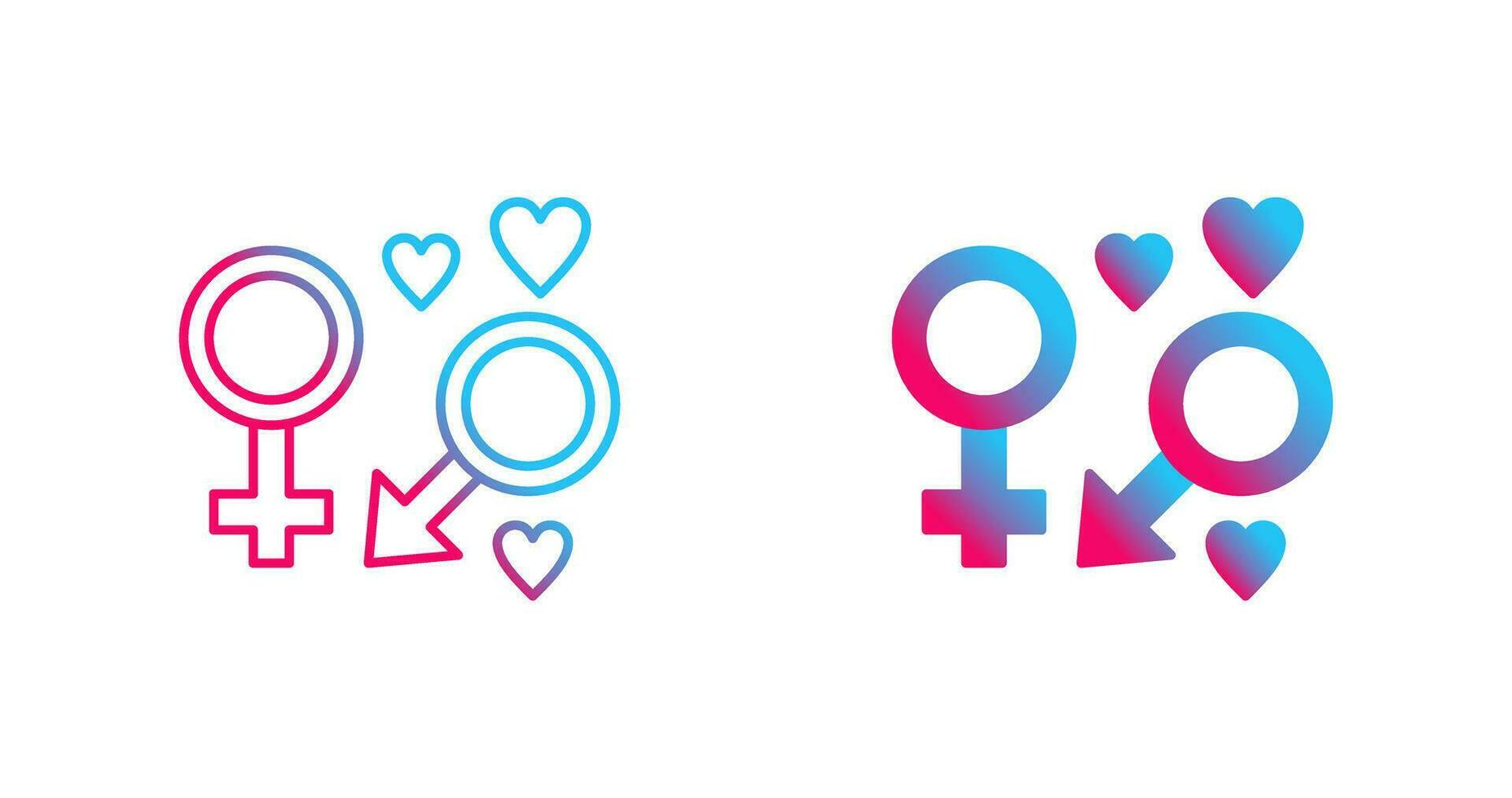 Genders Vector Icon