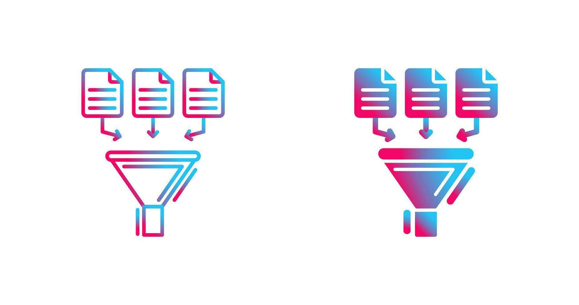 Data Collection Vector Icon
