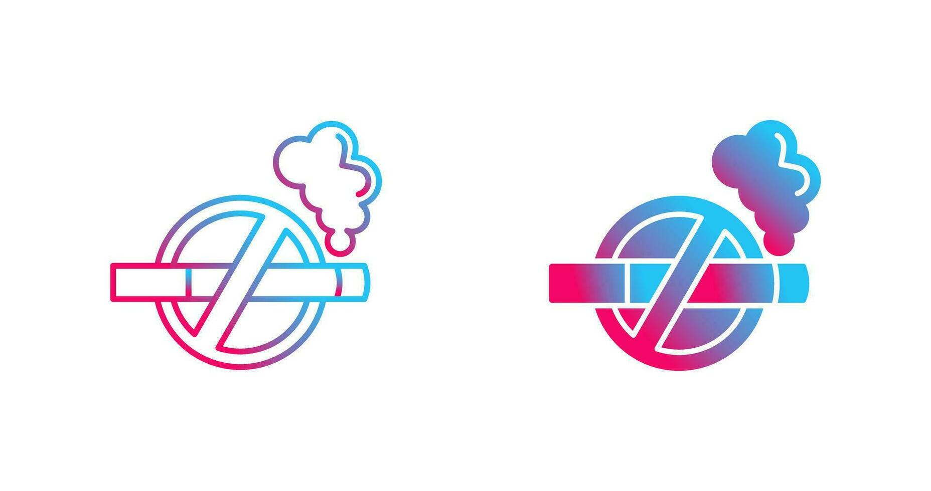 No Tobacco Vector Icon