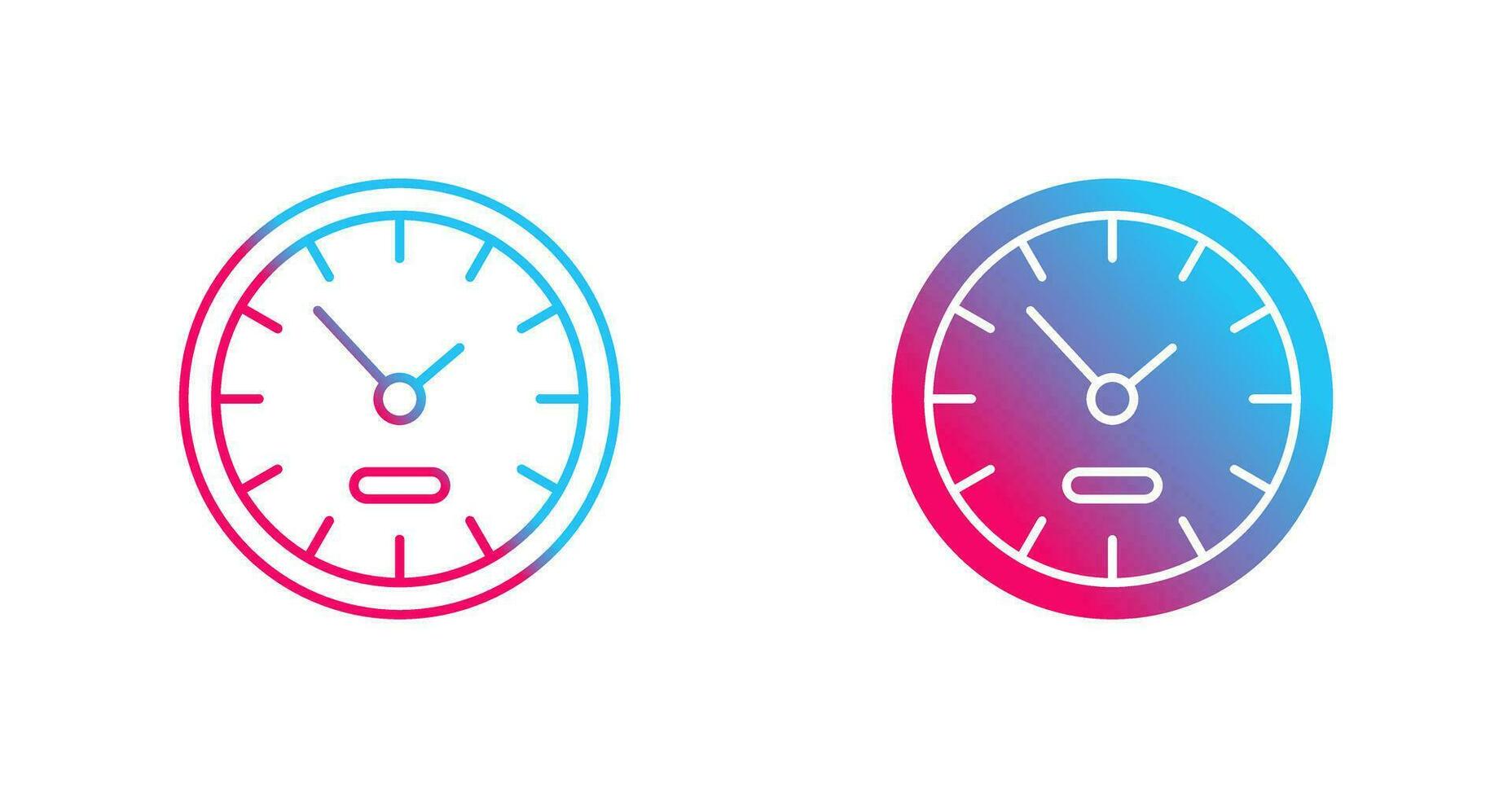 Clock Vector Icon
