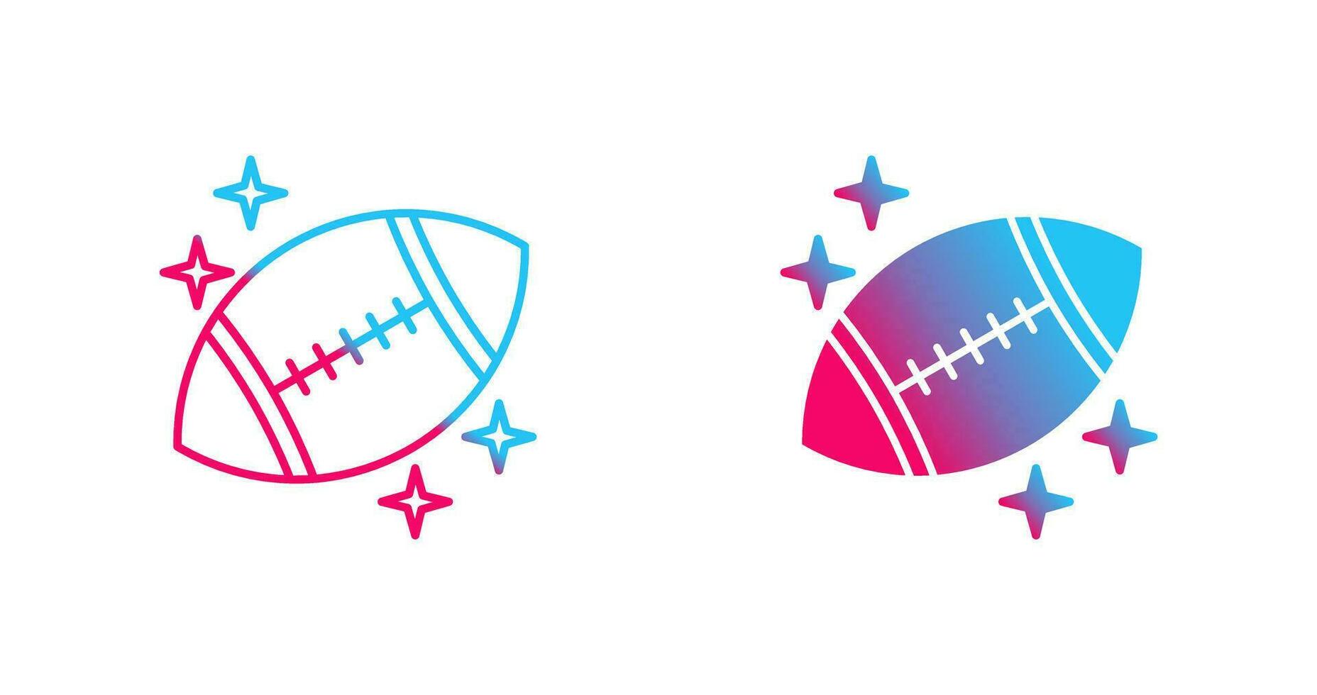 Rugby Vector Icon