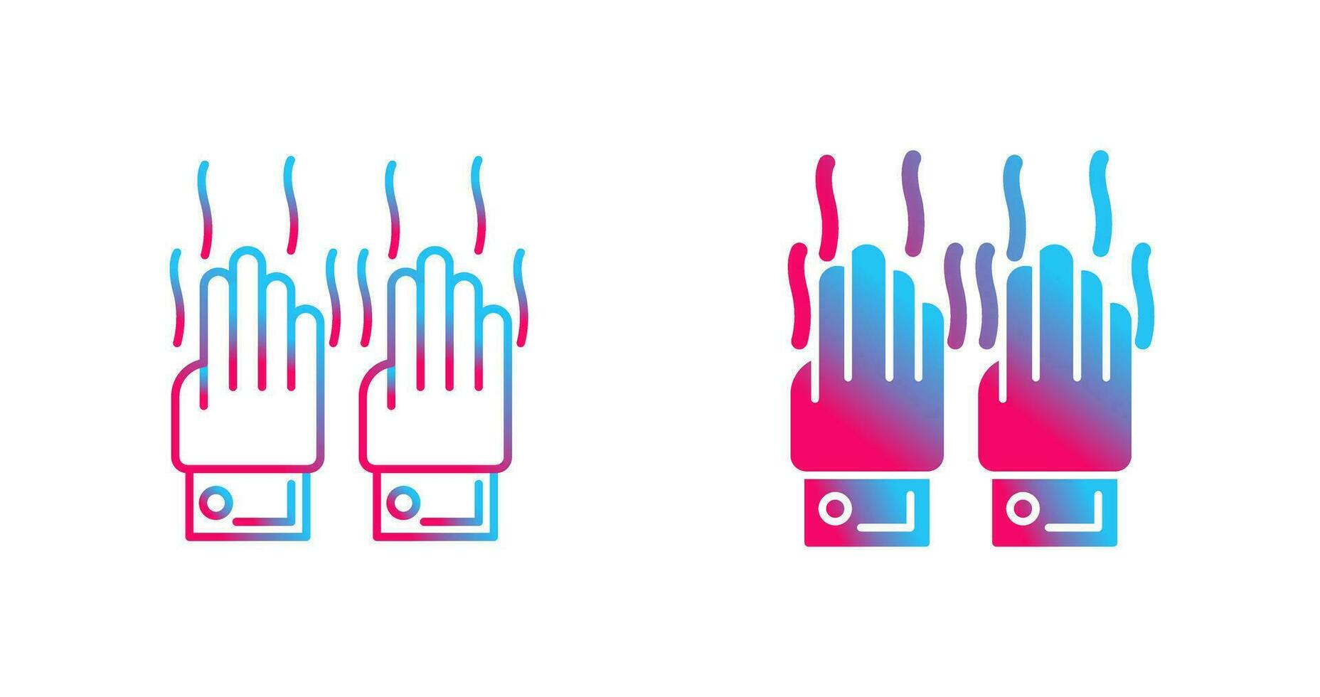 Smelly Hands Vector Icon