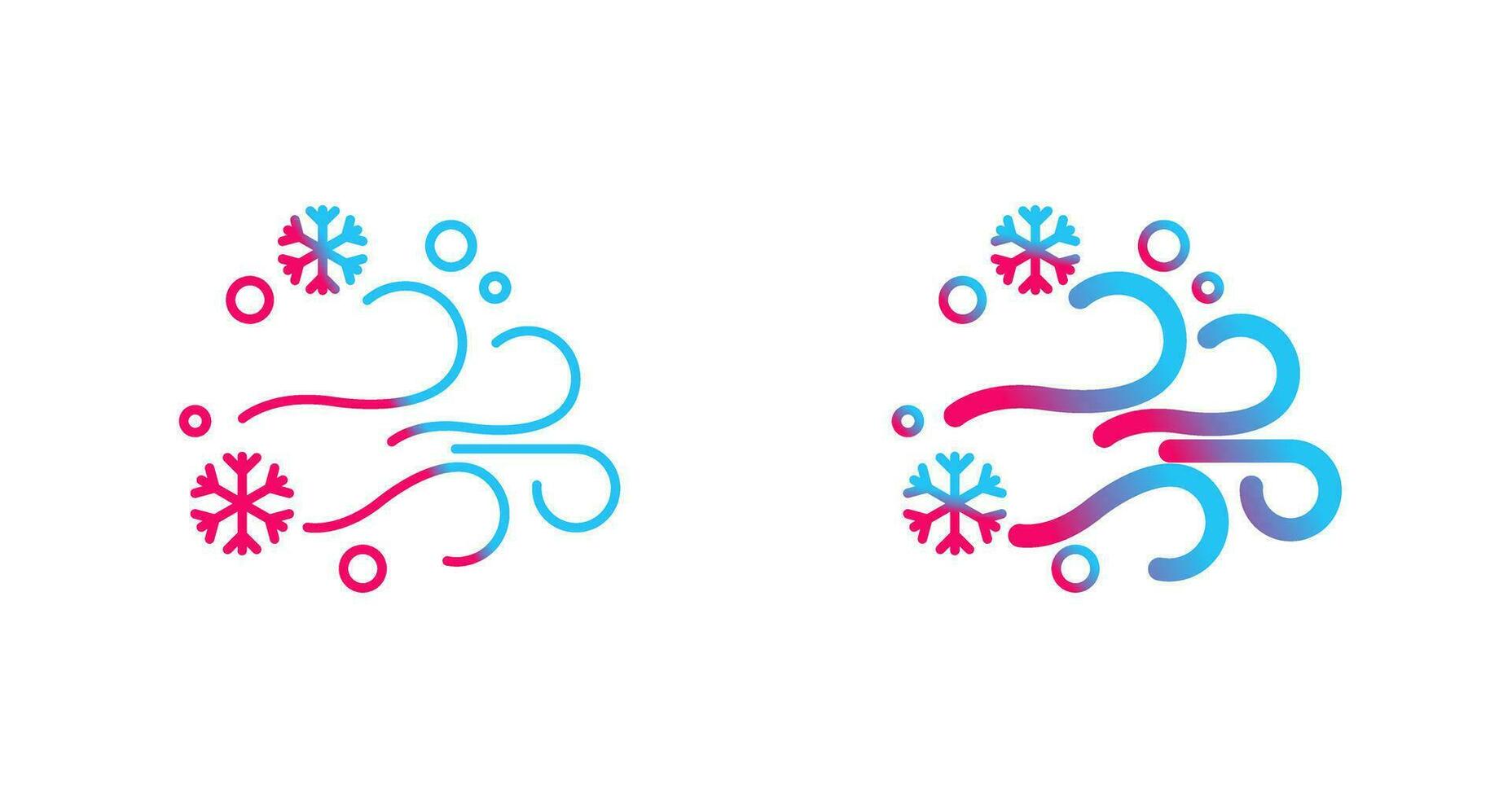 Blizzard Vector Icon