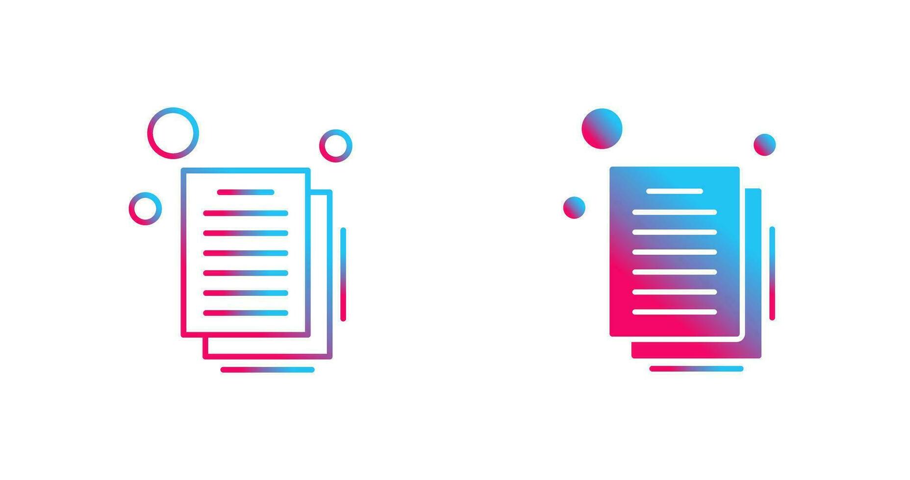 Document Vector Icon