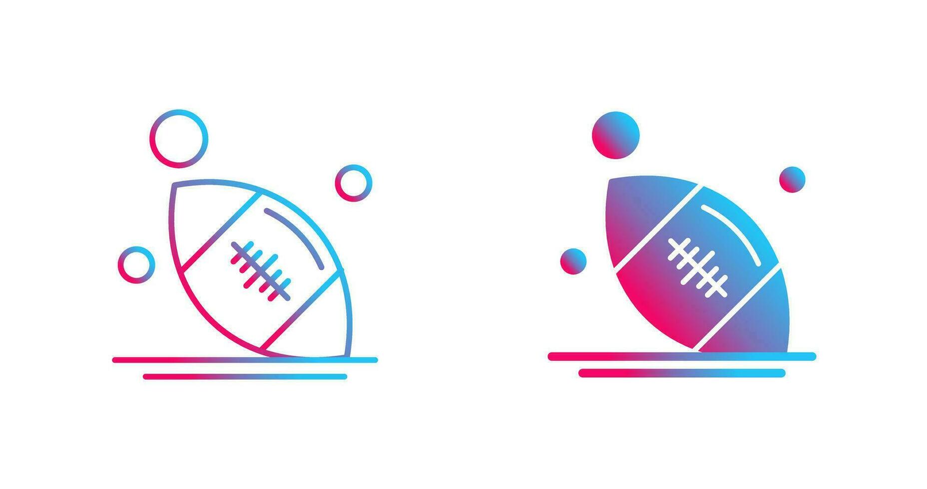 Rugby Vector Icon