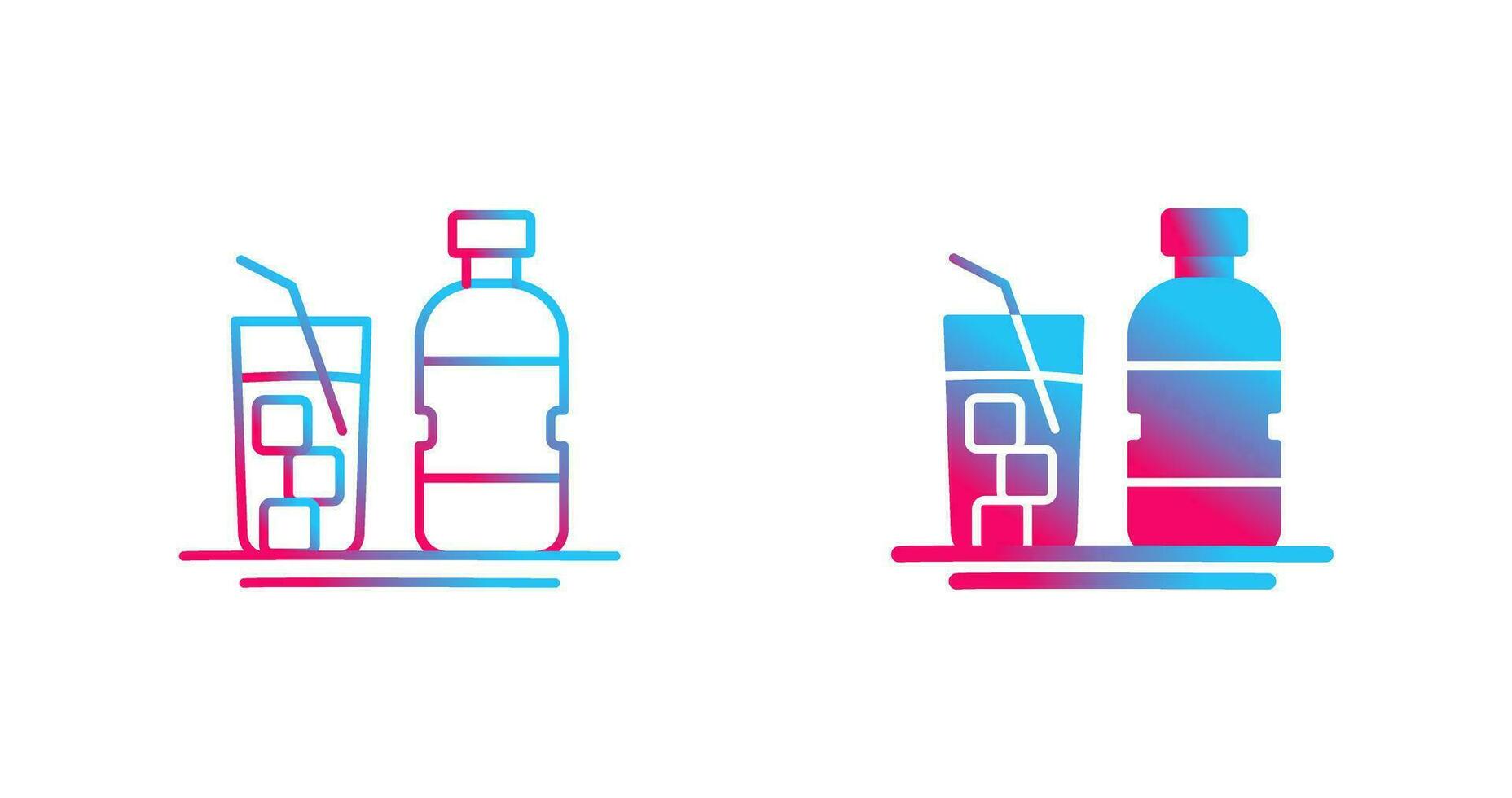 Mineral Water Vector Icon