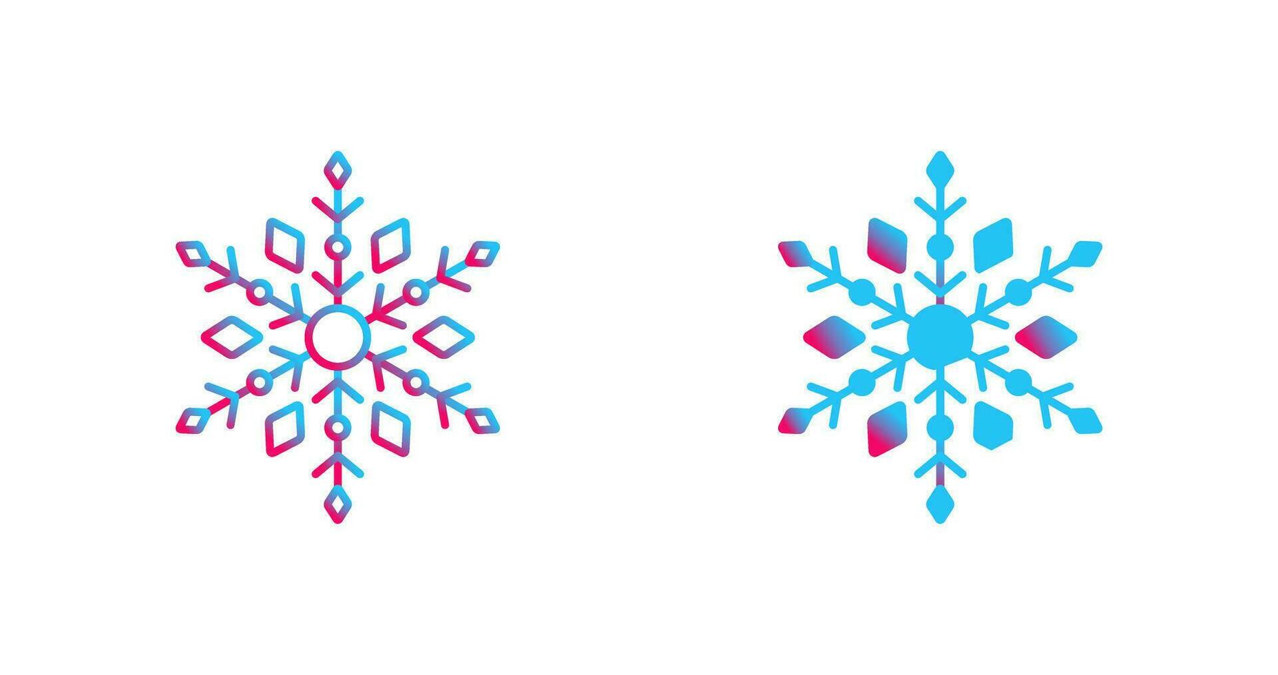 Snow Flake Vector Icon