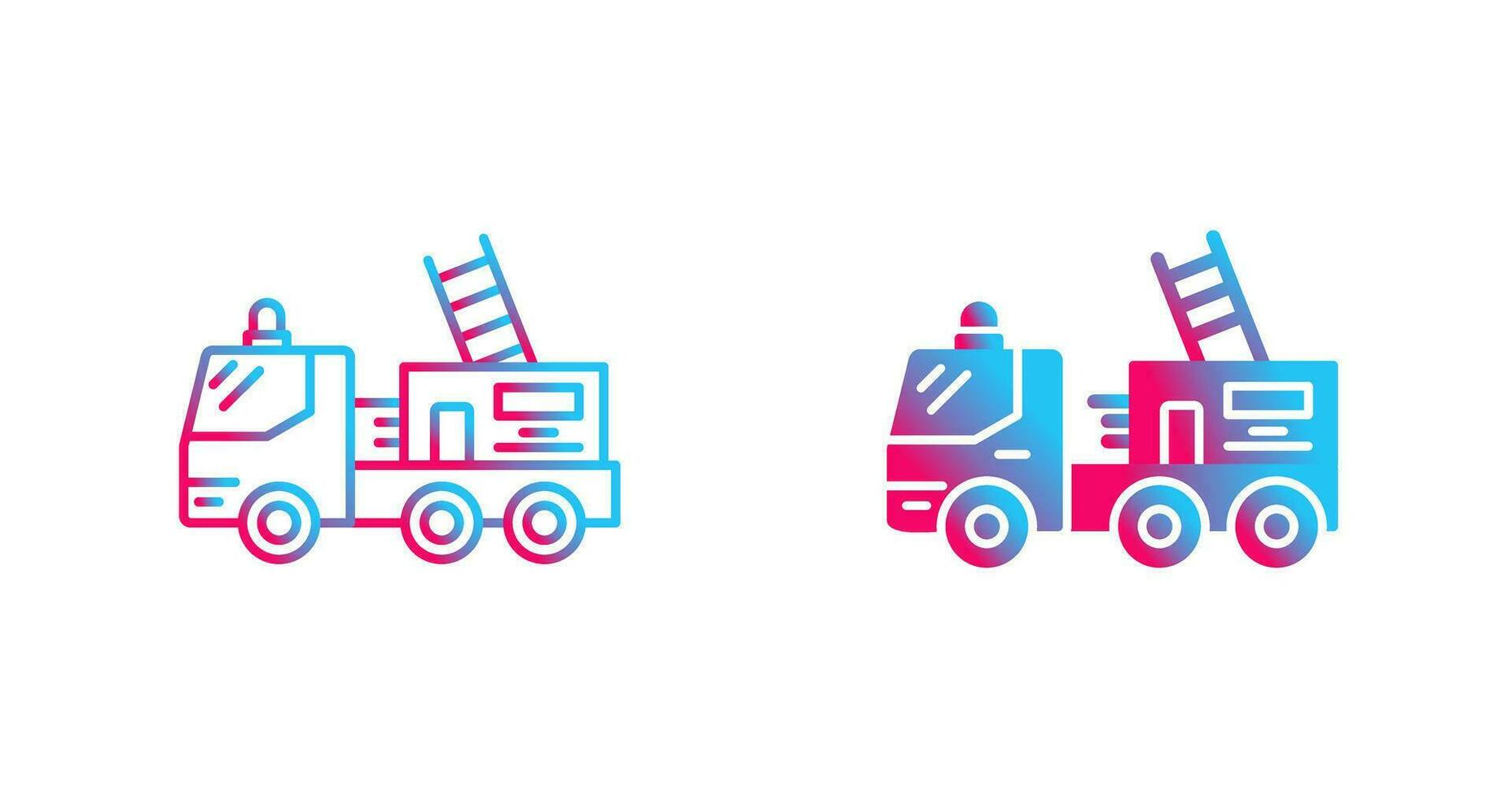Fire Truck Vector Icon