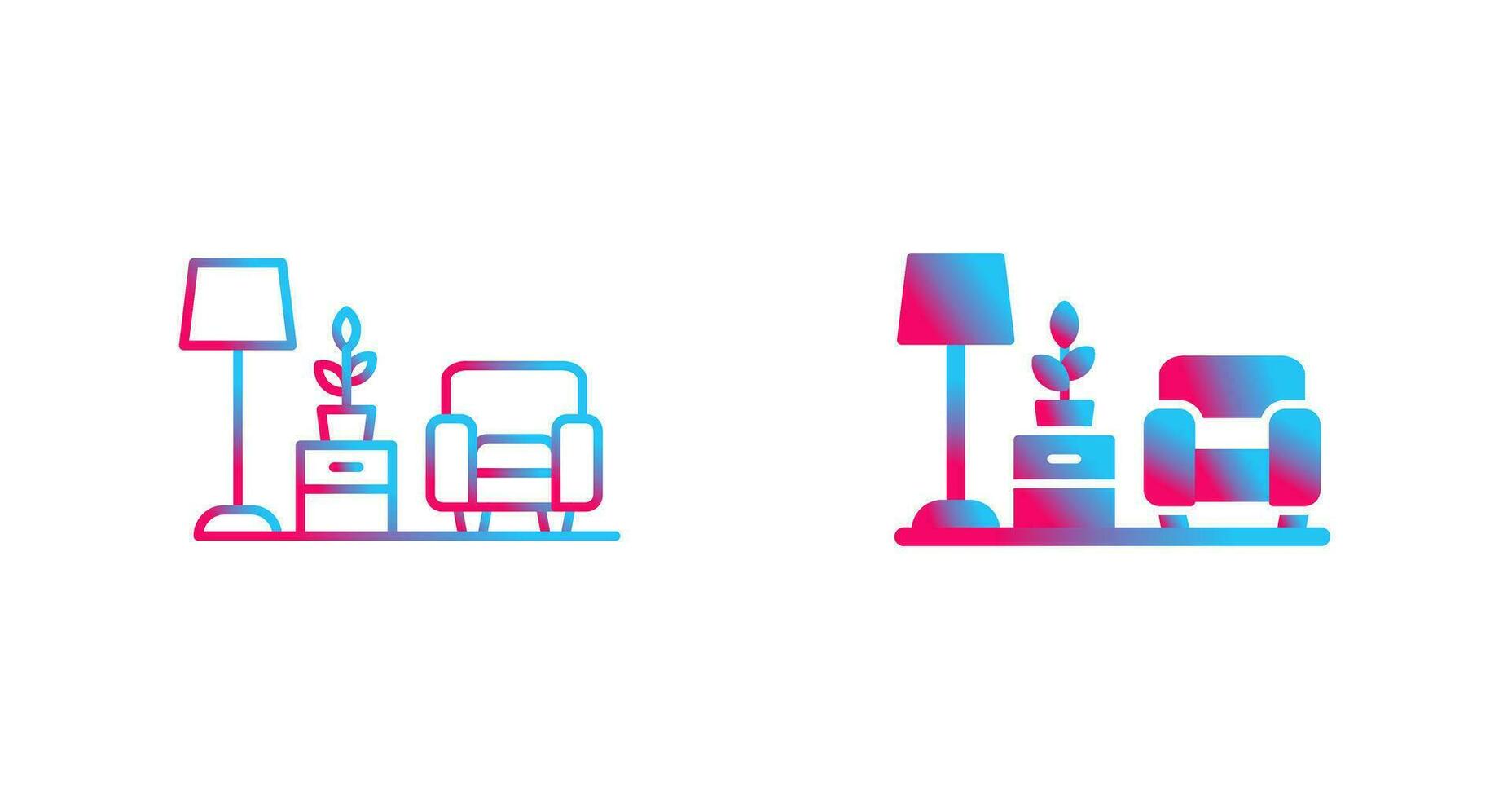 Living Room Vector Icon