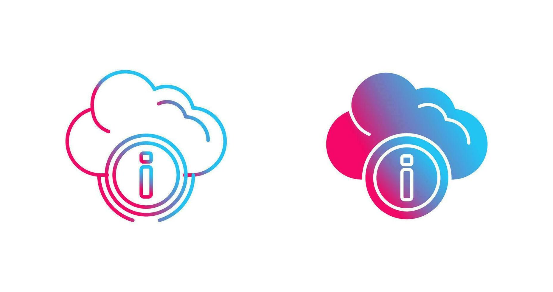 Cloud Computing Vector Icon