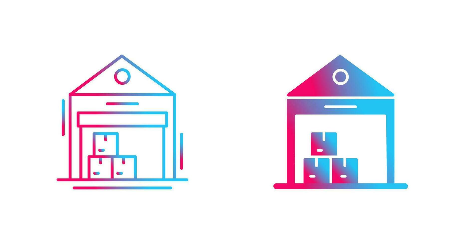 Warehouse Vector Icon