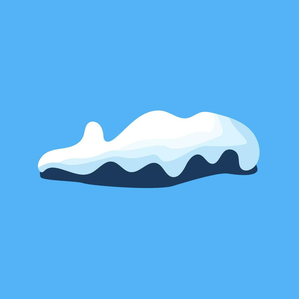 simple vector snow cap eps file
