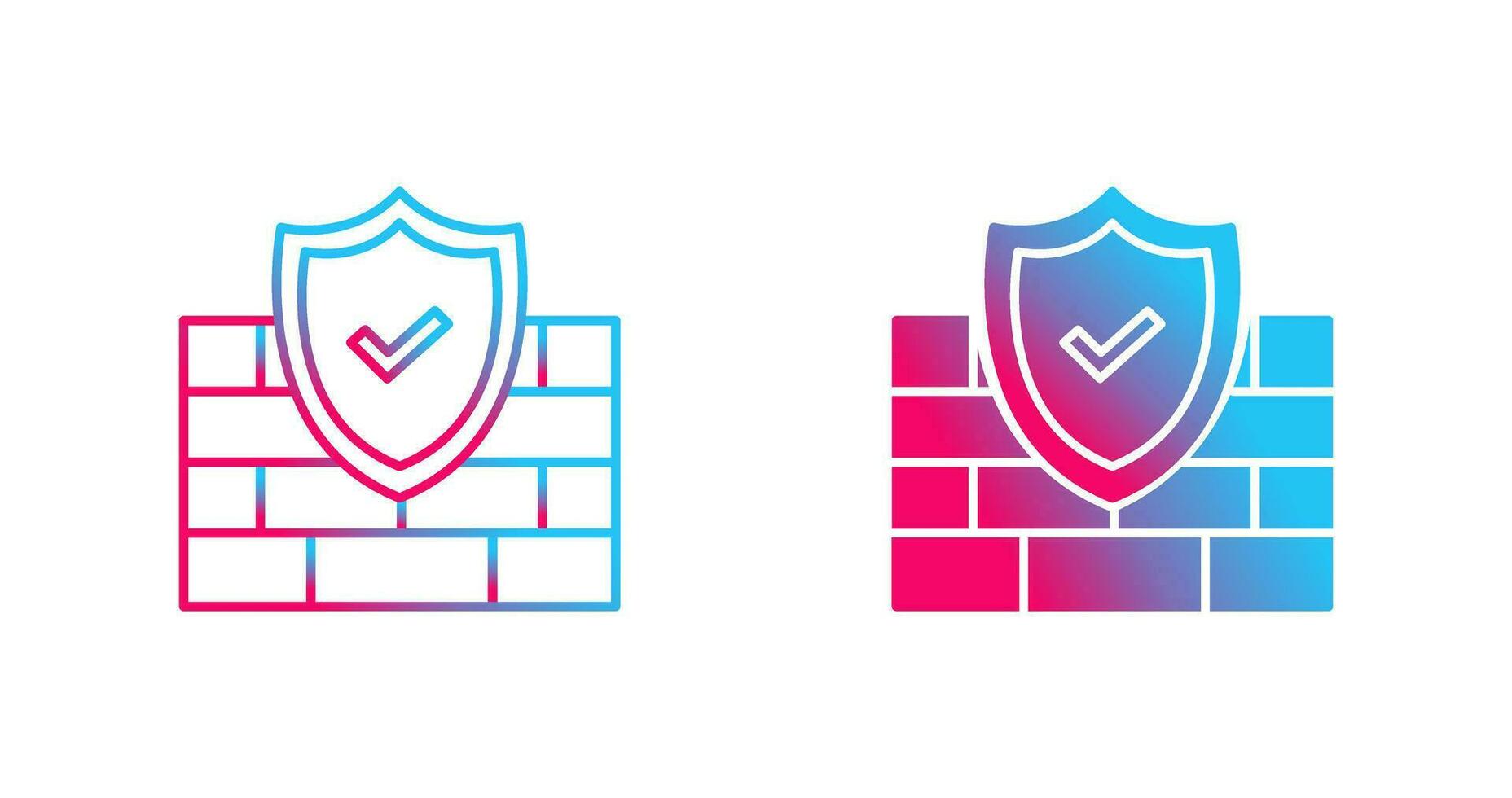 FireWall Vector Icon