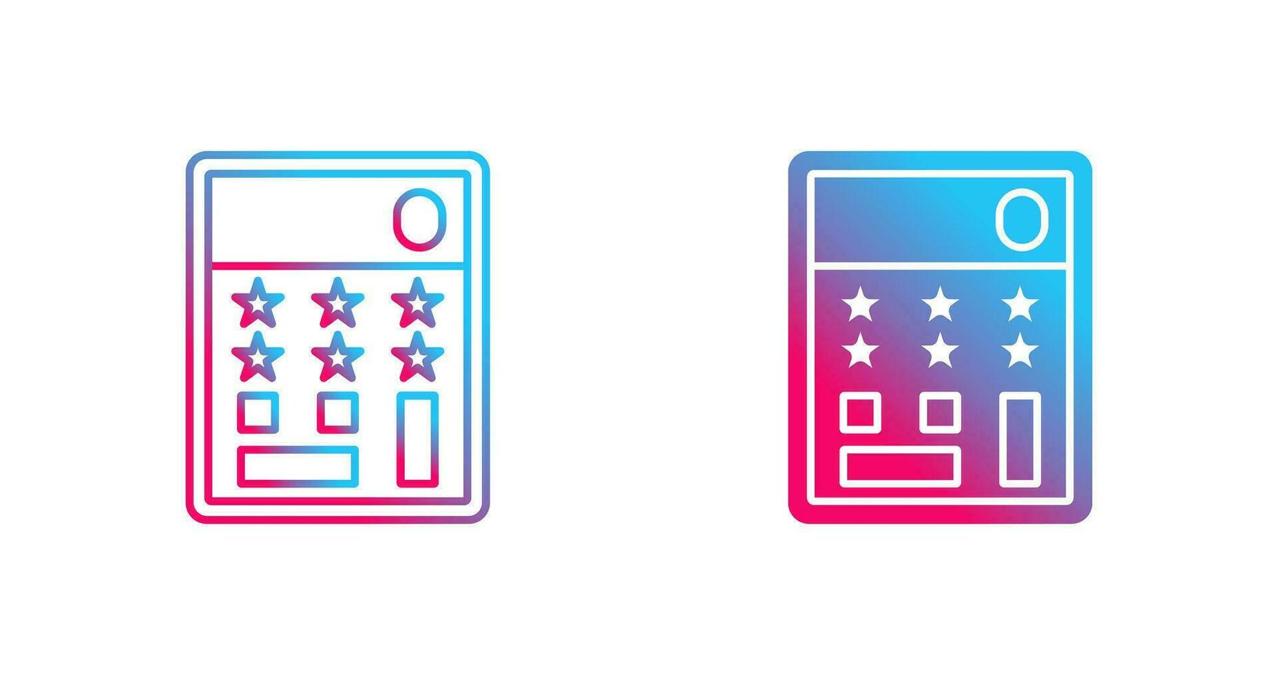 Calculator Vector Icon