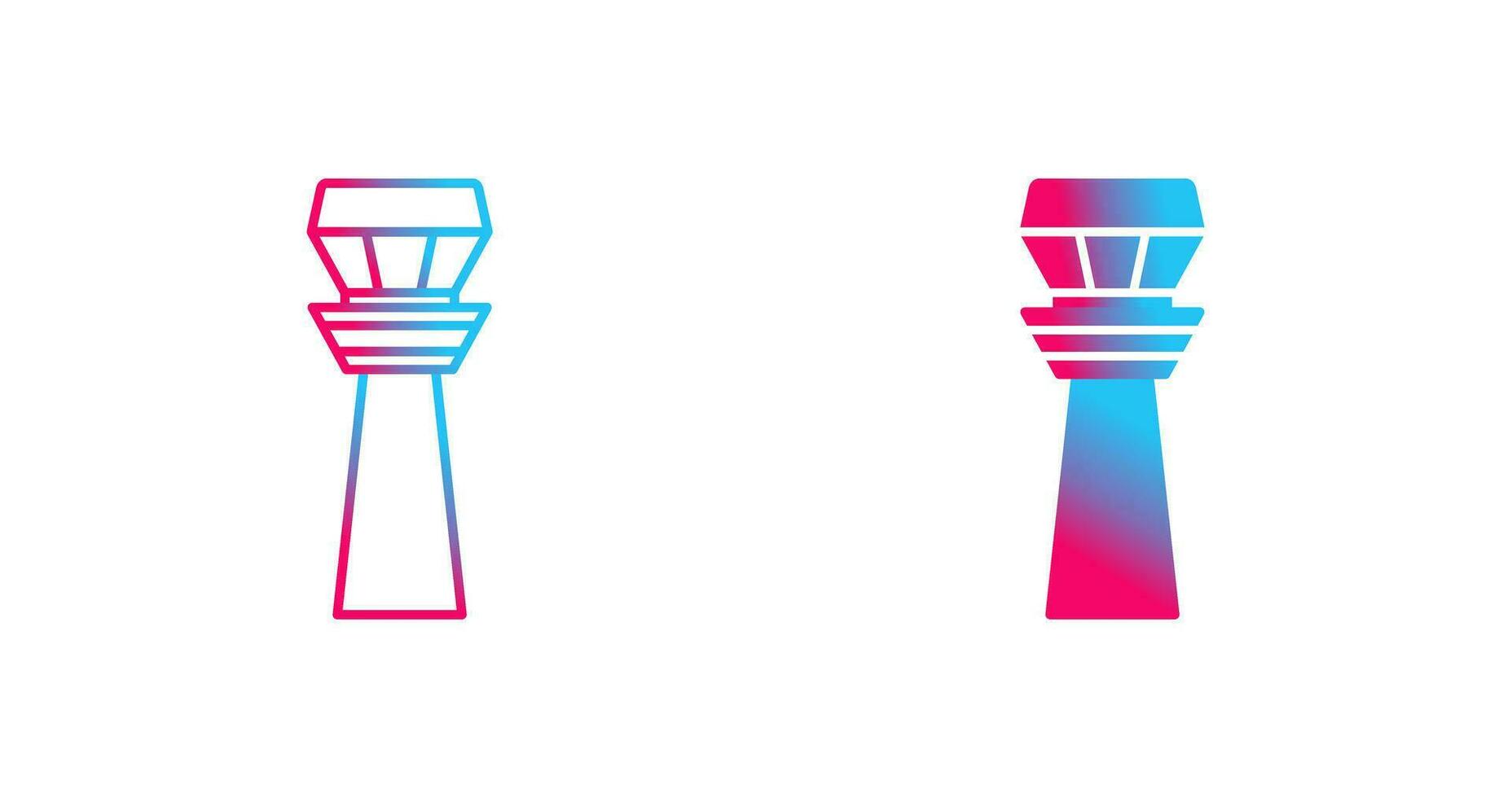 Control Tower Vector Icon