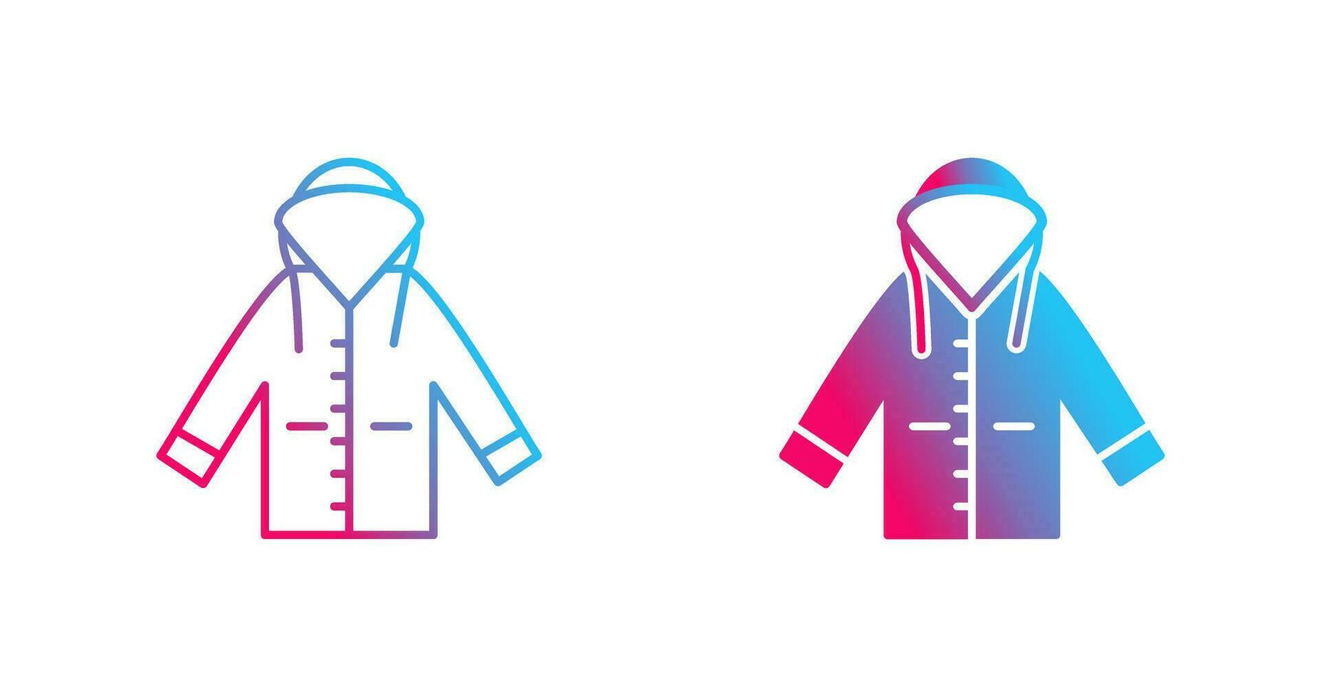 Raincoat Vector Icon