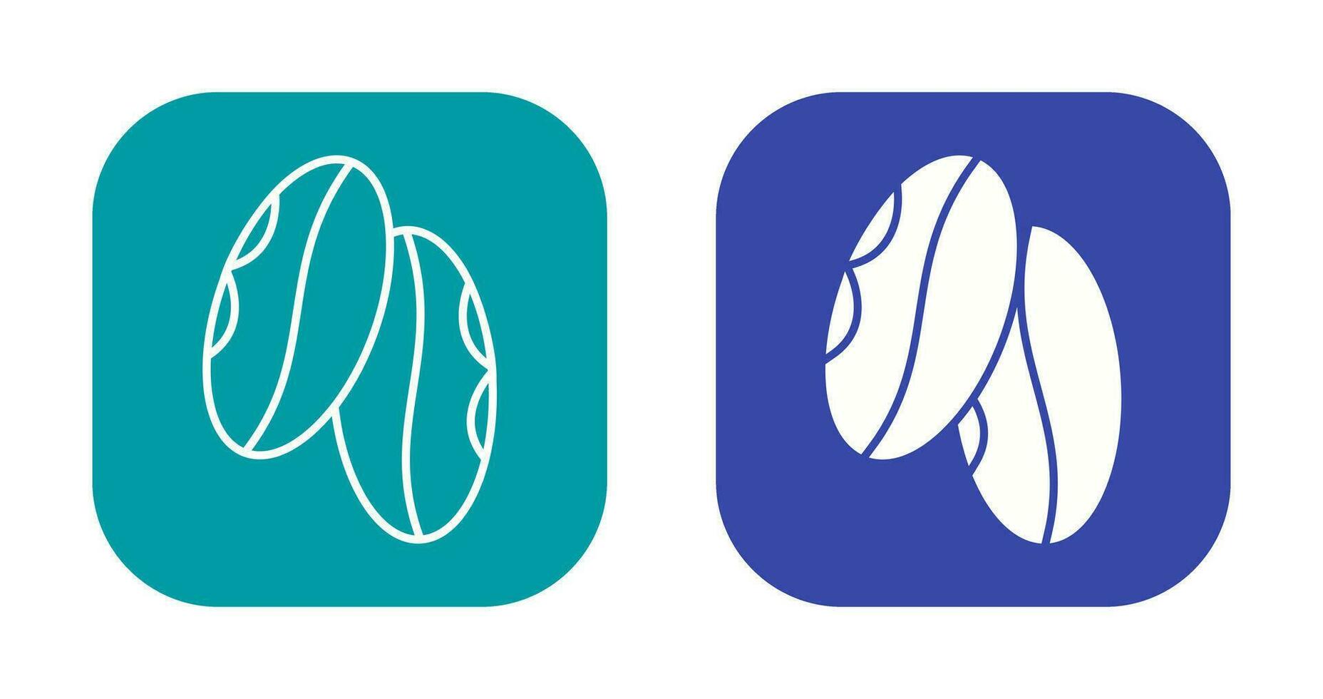 Coffee Grain Vector Icon