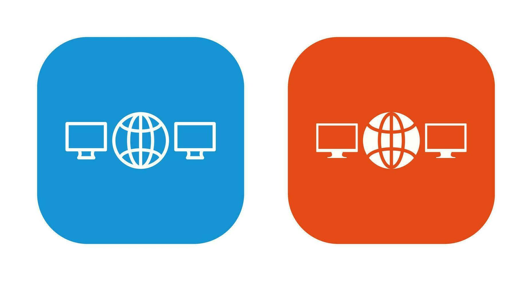Unique Networks Vector Icon