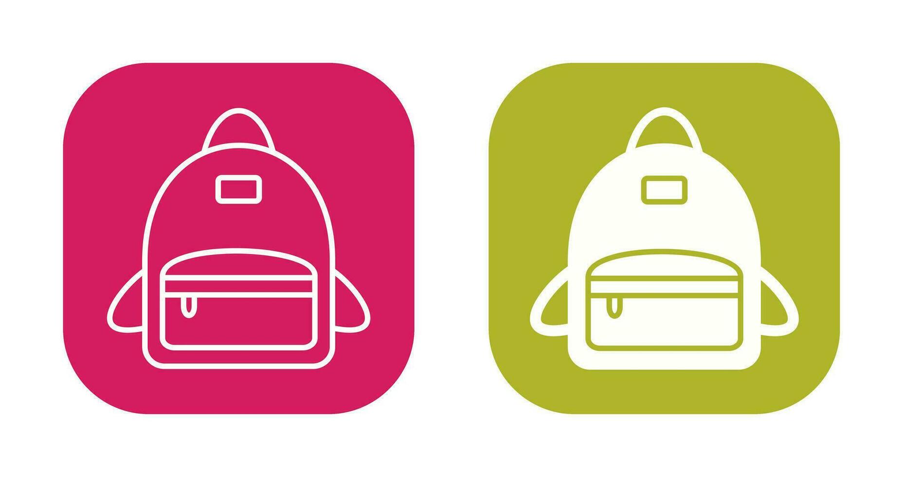 Bag Pack Vector Icon
