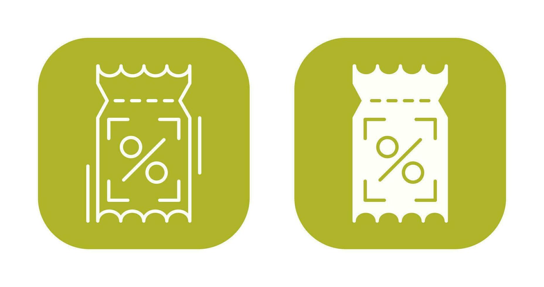 Coupons Vector Icon