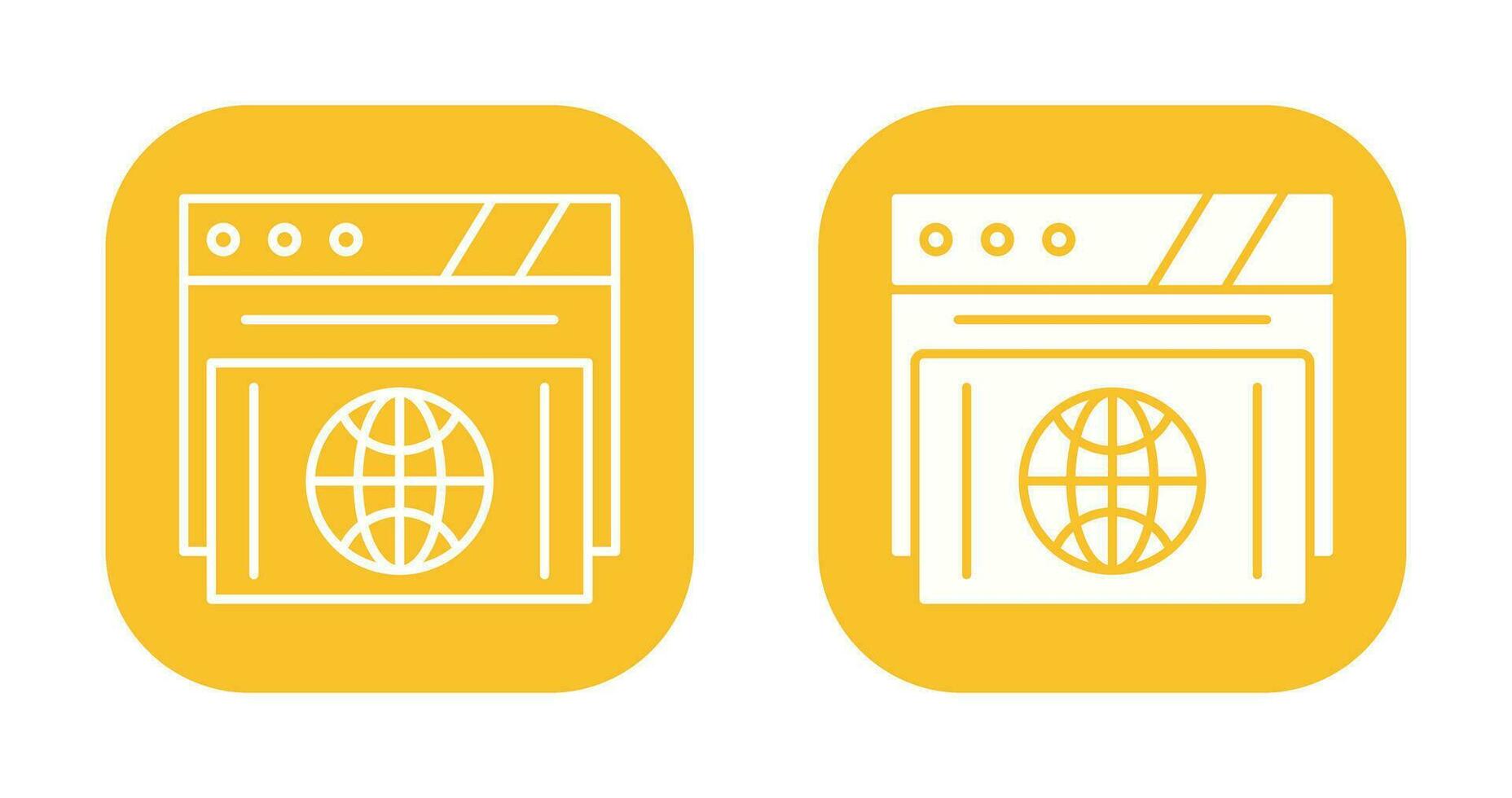 Browser Vector Icon
