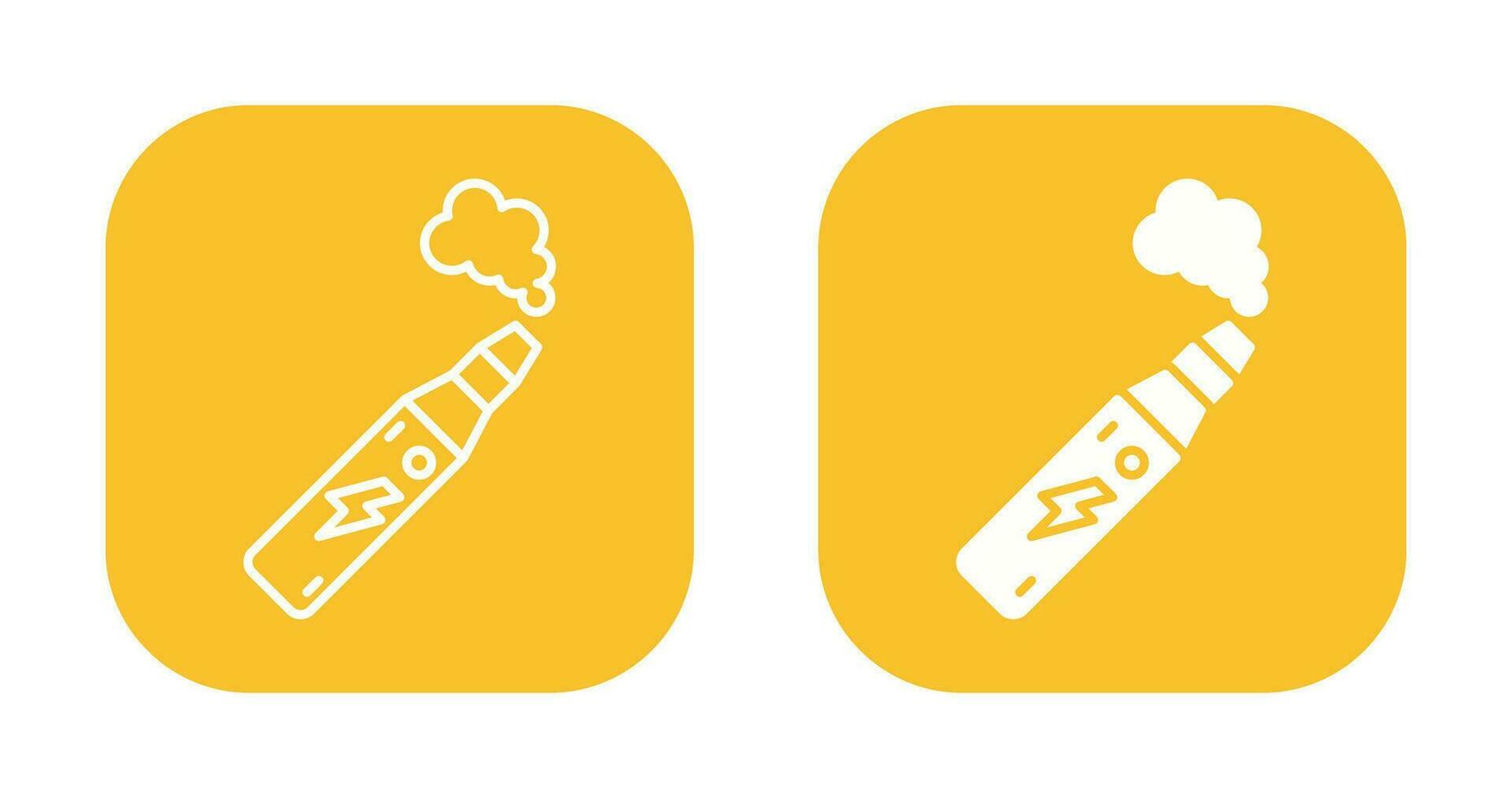 Electronic Cigarette Vector Icon