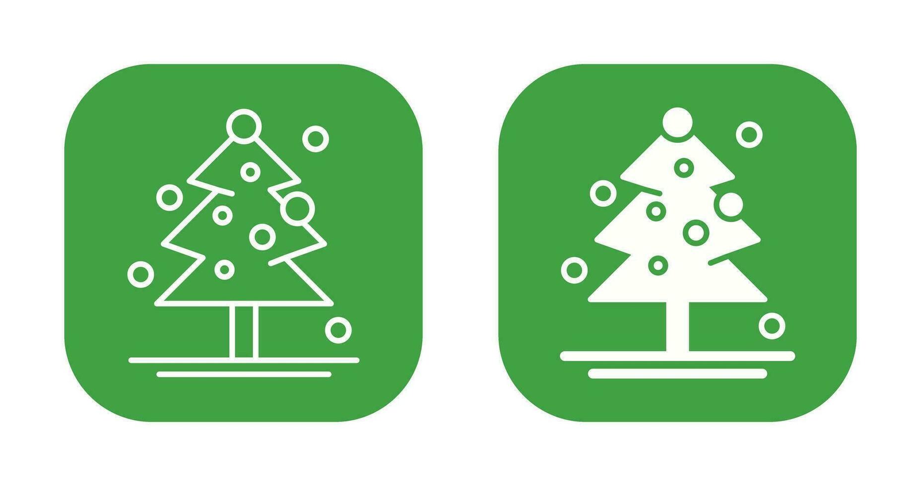 Christmas Tree Vector Icon