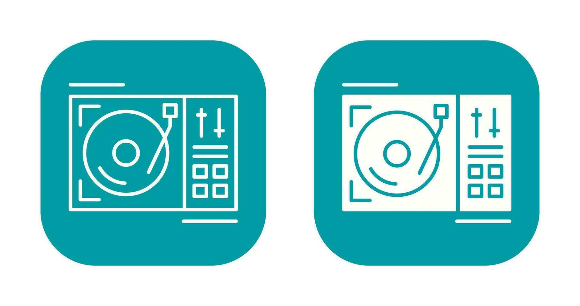 Turntable Vector Icon