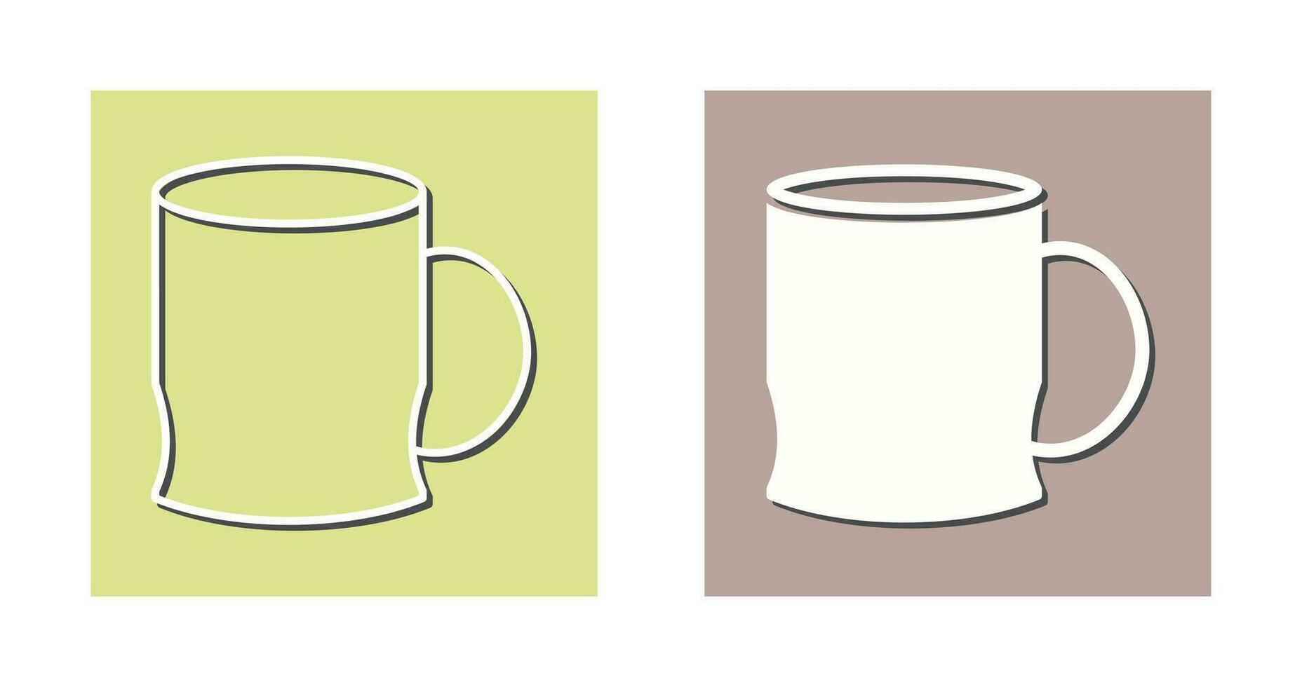 icono de vector de taza de café