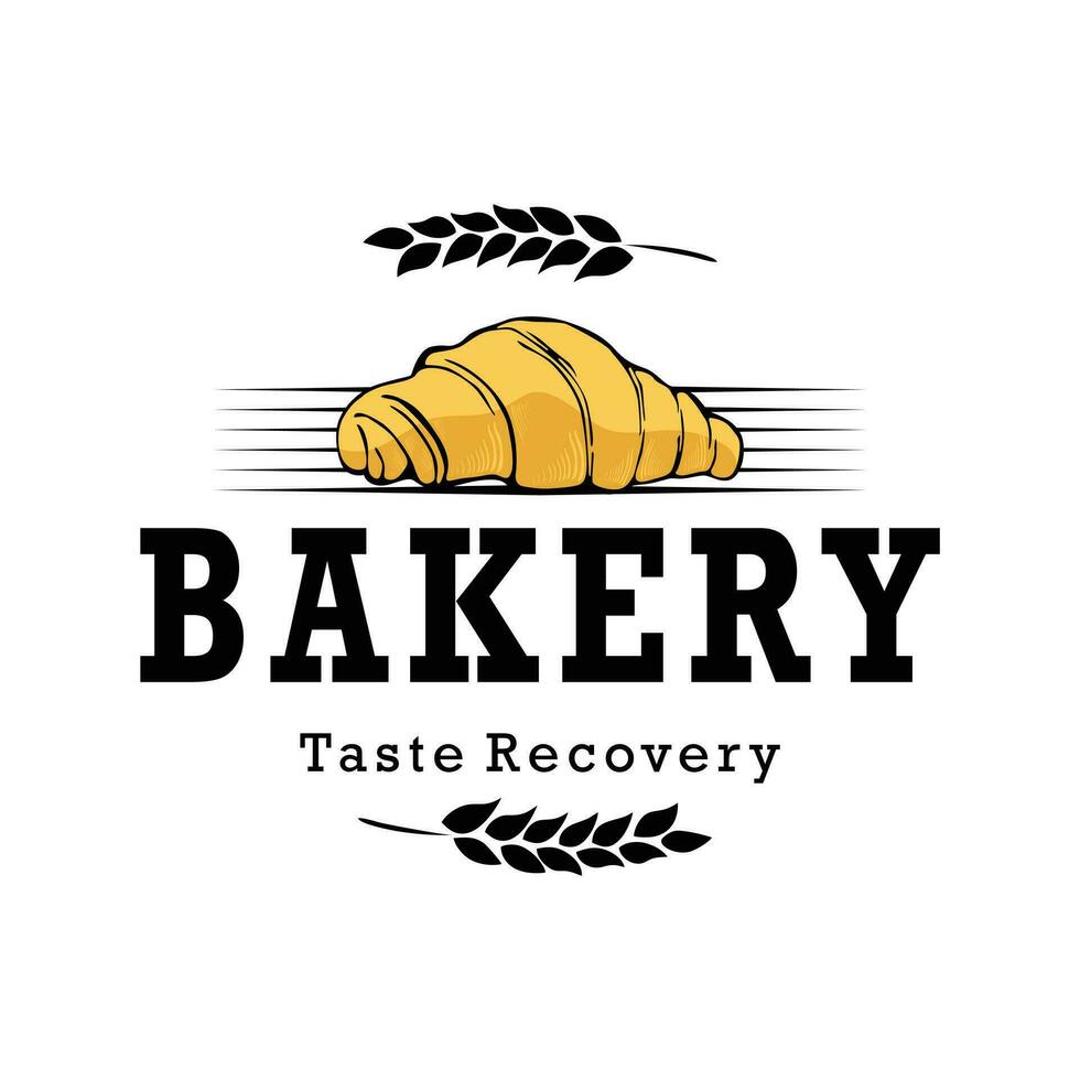 Bread Bakery Logo Design Vector Template