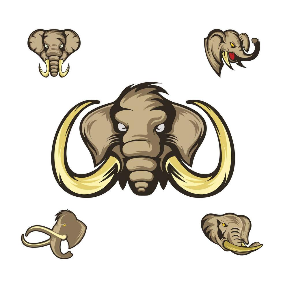 Elephant Logo Vector Illustrator