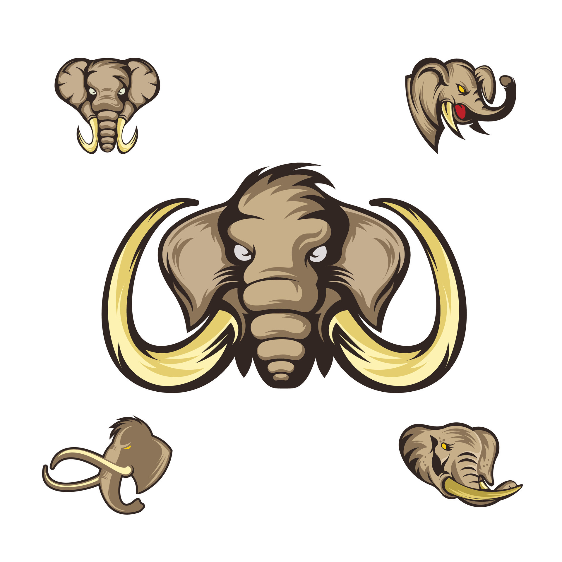 Elephant Logo Vector Illustrator 25294809 Vector Art at Vecteezy