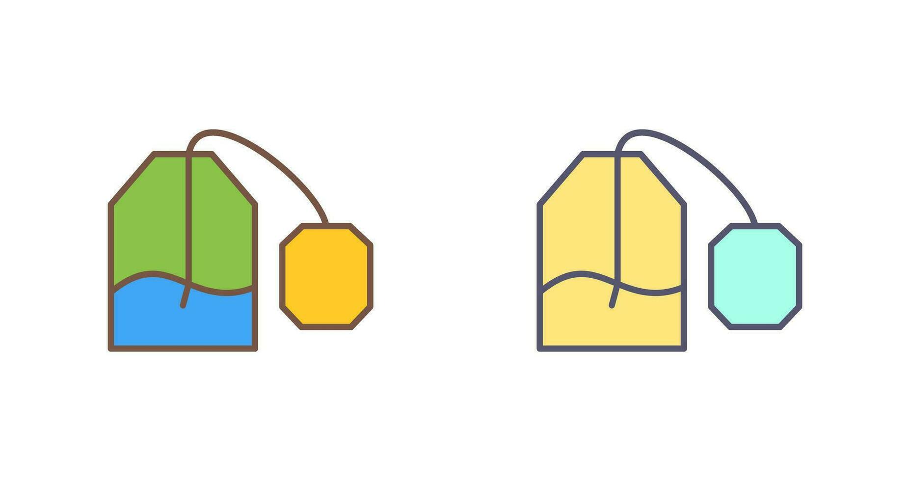 Tea Bag Vector Icon