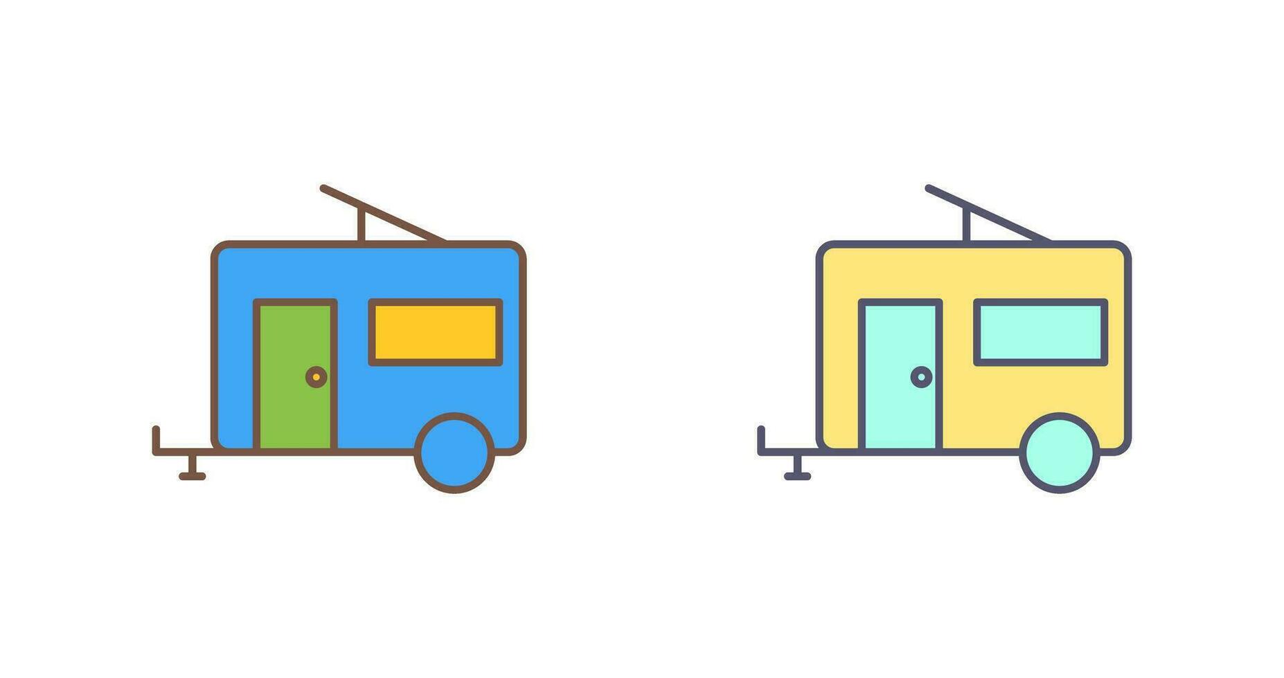 Trailer Vector Icon