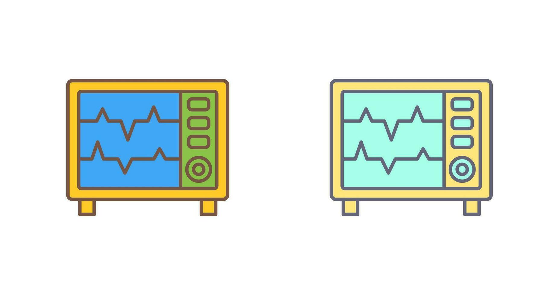 Heart Rate Monitor Vector Icon