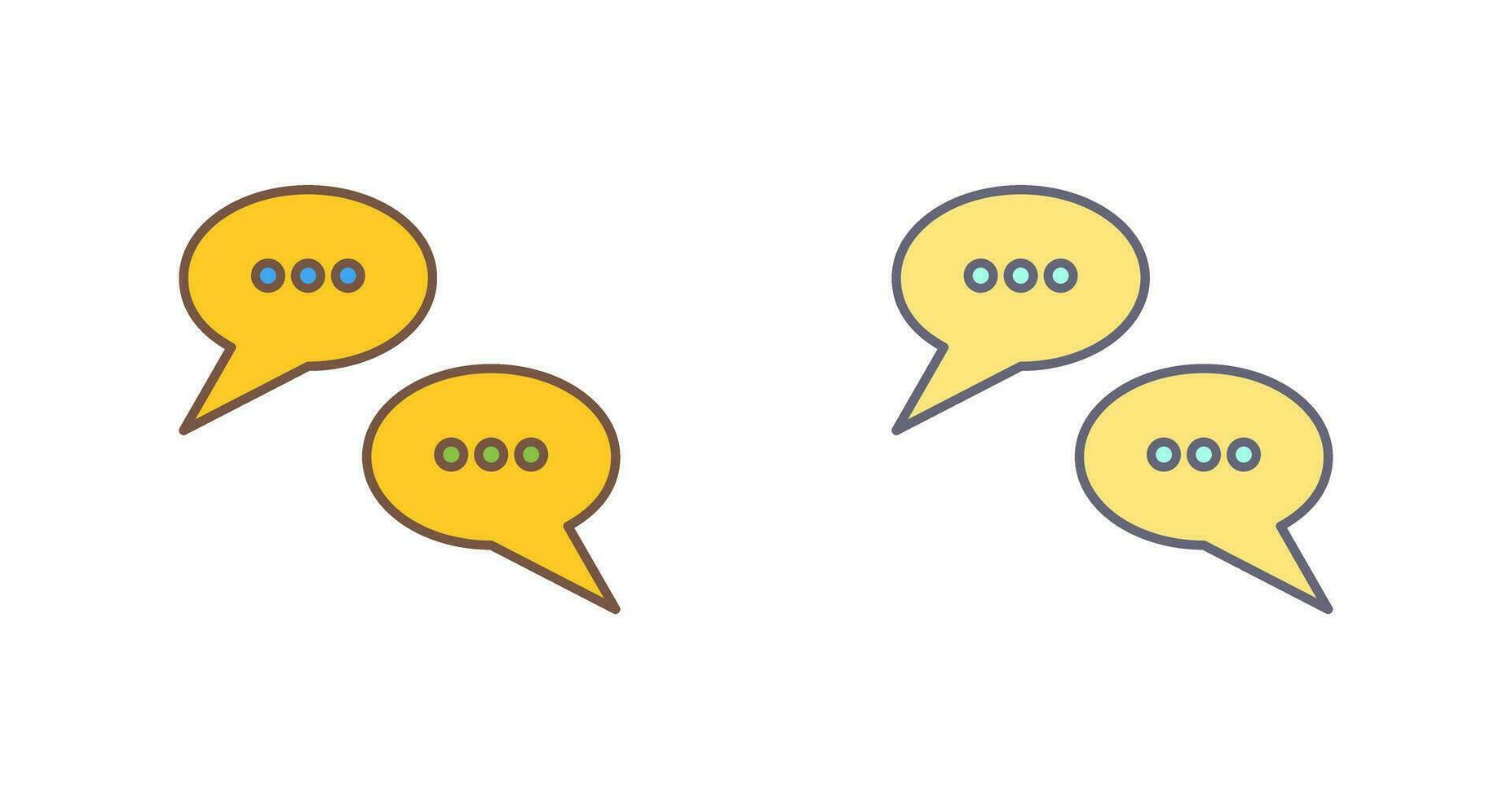 Conversation Bubbles Vector Icon