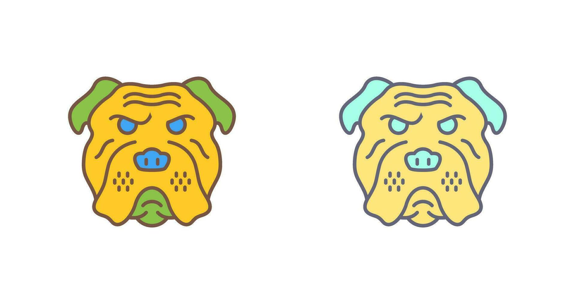 Bulldog Vector Icon