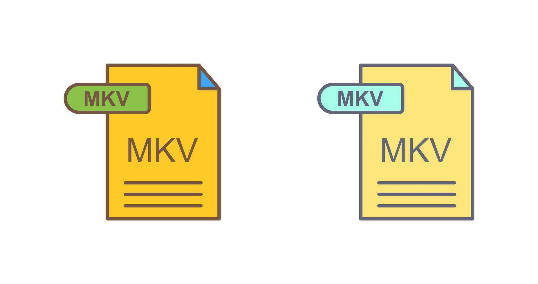 MKV Vector Icon