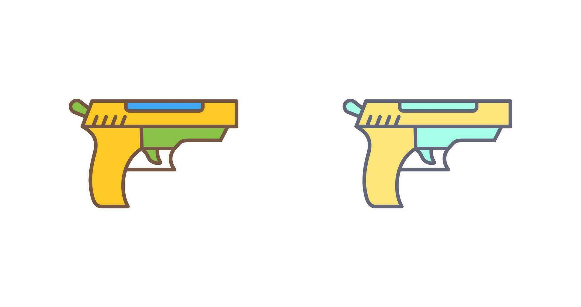 icono de vector de pistola