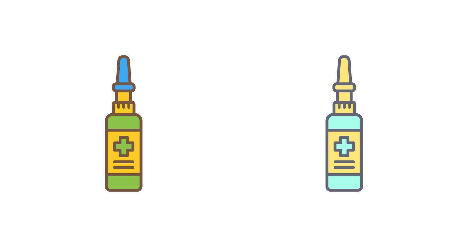 Nasal Spray Vector Icon